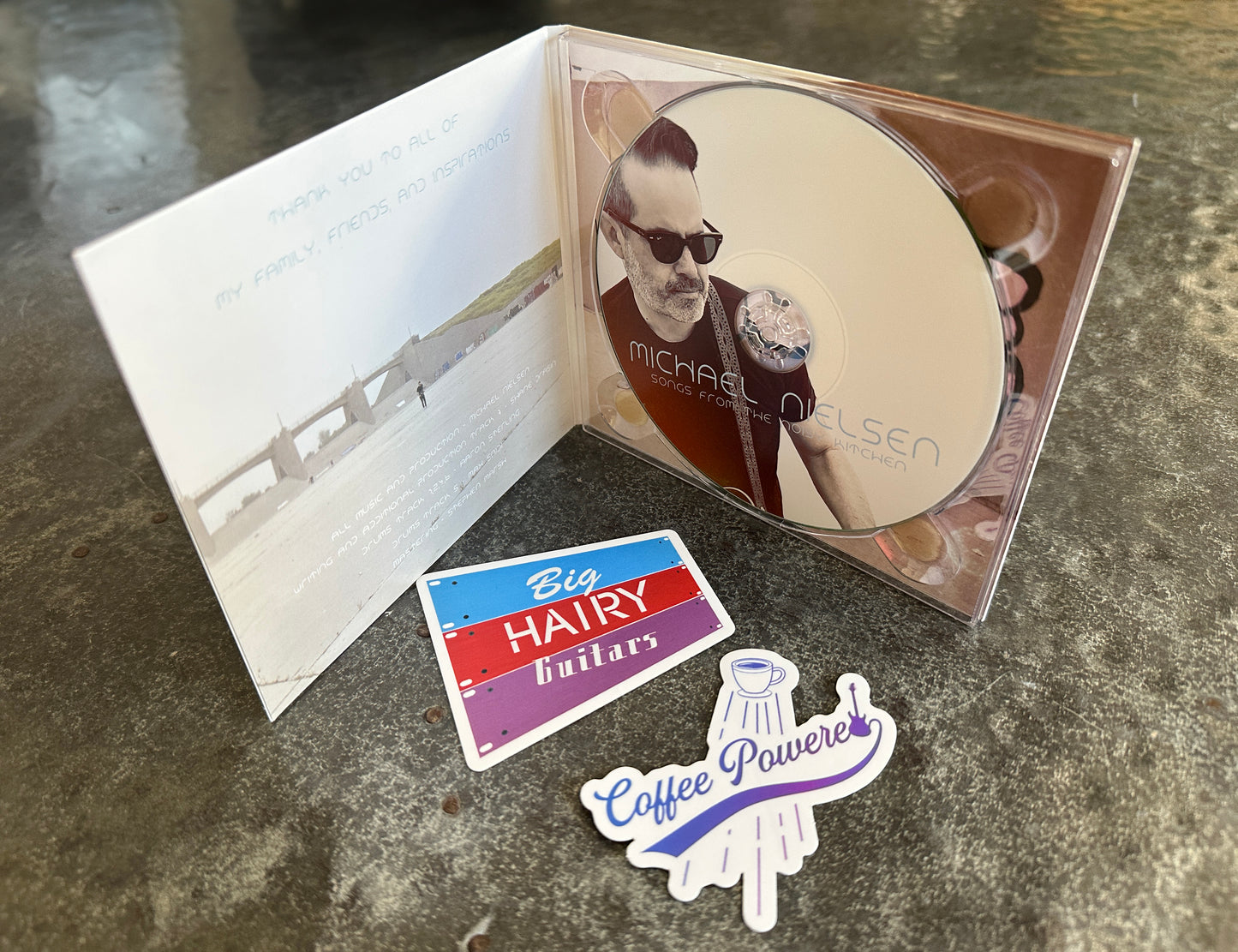 Michael Nielsen - Songs From The Noisy Kitchen (SIGNED CD + DIGITAL DOWNLOAD)